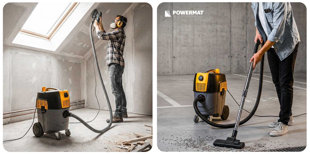 odkurzacz przemysłowy bezworkowy 1600W  PM-OD-1600T-PRO