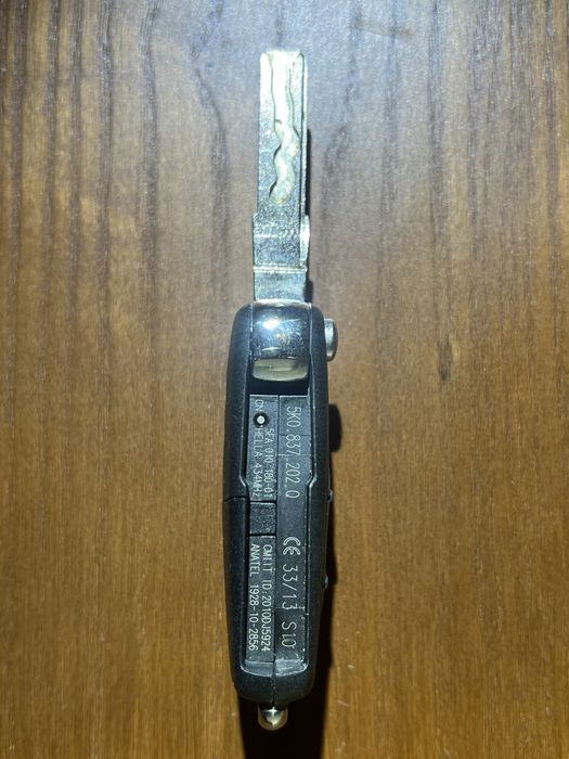 Ключ оригинальный Volkswajen