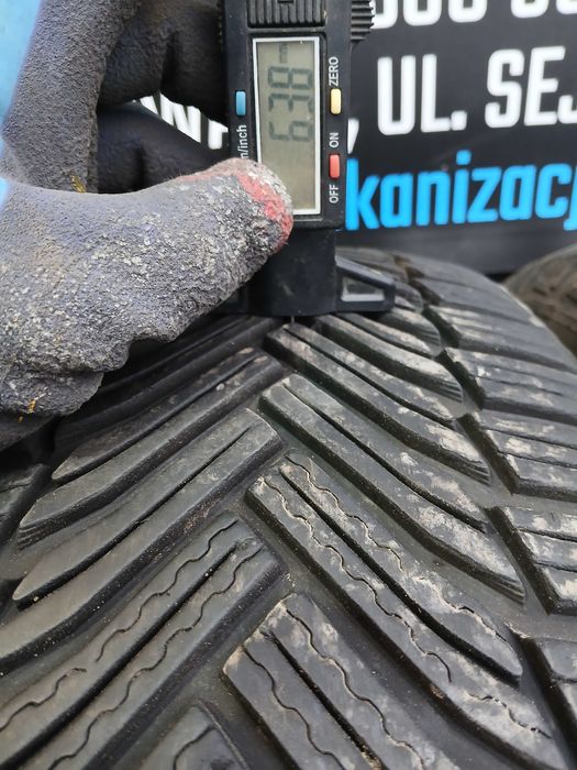 2x używane opony zimowe 205/55 R17 Michelin 2020 r Gwarancja Montaż