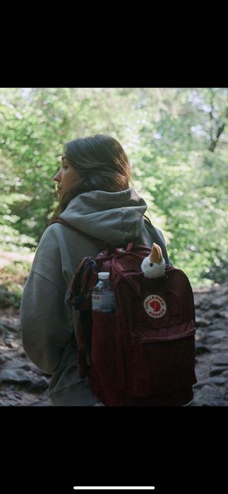 Оригінальний рюкзак Fjällräven Kanken Laptop 15" 18 l burgundy