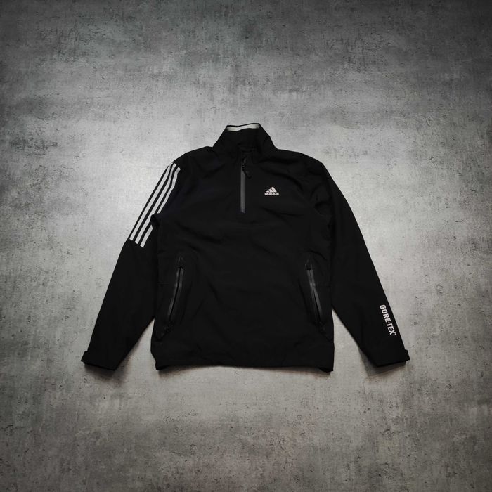 MĘSKA Bluza Kurtka Wiatrówka Lekka Suwak Adidas PRO Gore-Tex Membrana