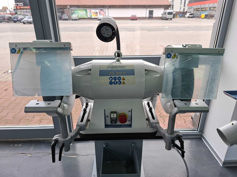 Szlifierka stołowa dwutarczowa DS 300 S BERNARDO