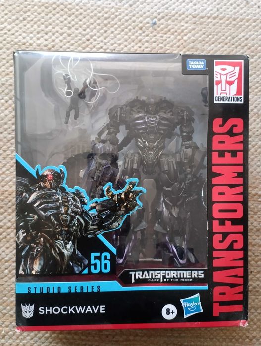 Transformers Studio Series 56 Shockwave – Completo c/ Caixa (DOTM)