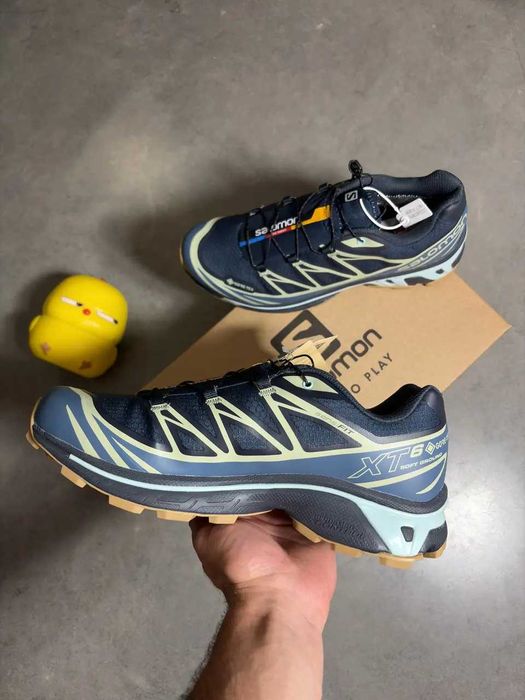 !БЕЗ Передплат! Кросівки Salomon XT-6 Gore-Tex 'Carbon / Bering Sea'
