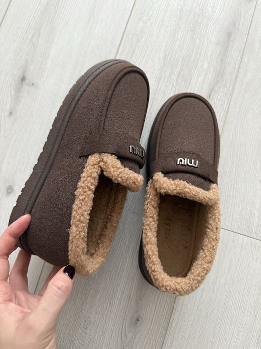 Лофери зимові miu miu (39-40)