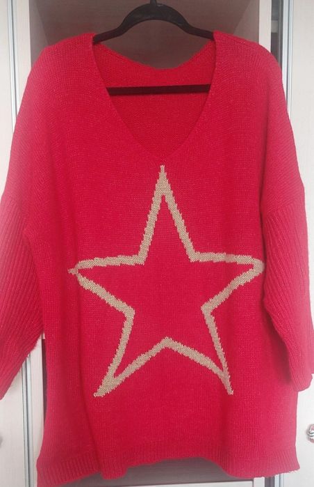 Sweter z gwiazda