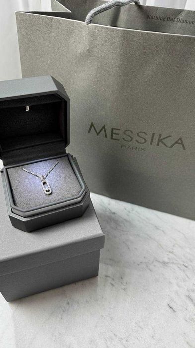 Золотое колье messika с бриллиантами