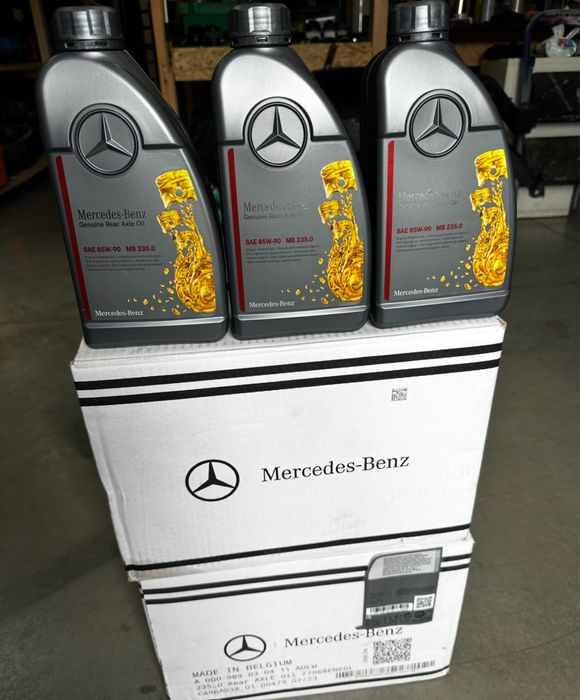 Масло в редуктор в задній міст Sprinter W906 W907 спрінтер 85W90