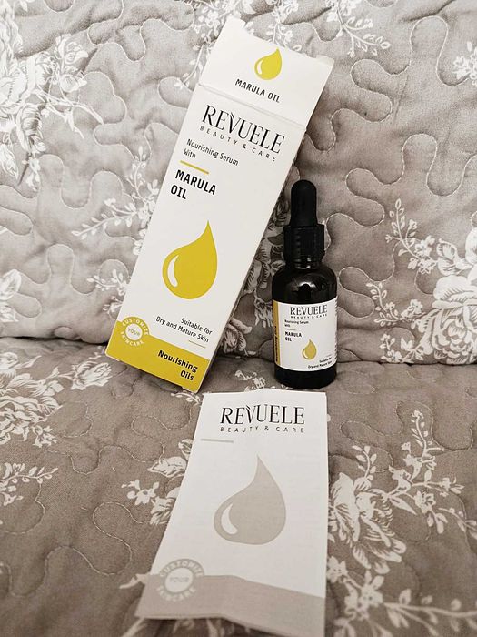 NOWE Serum ODŻYWCZE Revuele Olejek Marula do twarzy 30ml