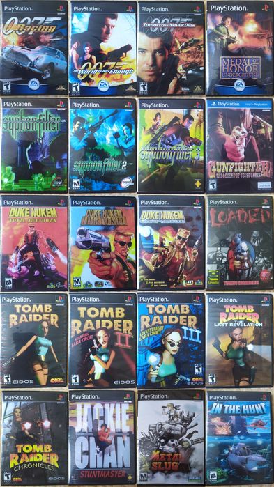 Нові Диски з іграми для Sony Playstation 1/PSone/PS1/ПС1/ps1/ps2.