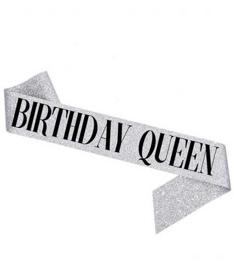 Стрічка через плече на день народження  Birthday Queen