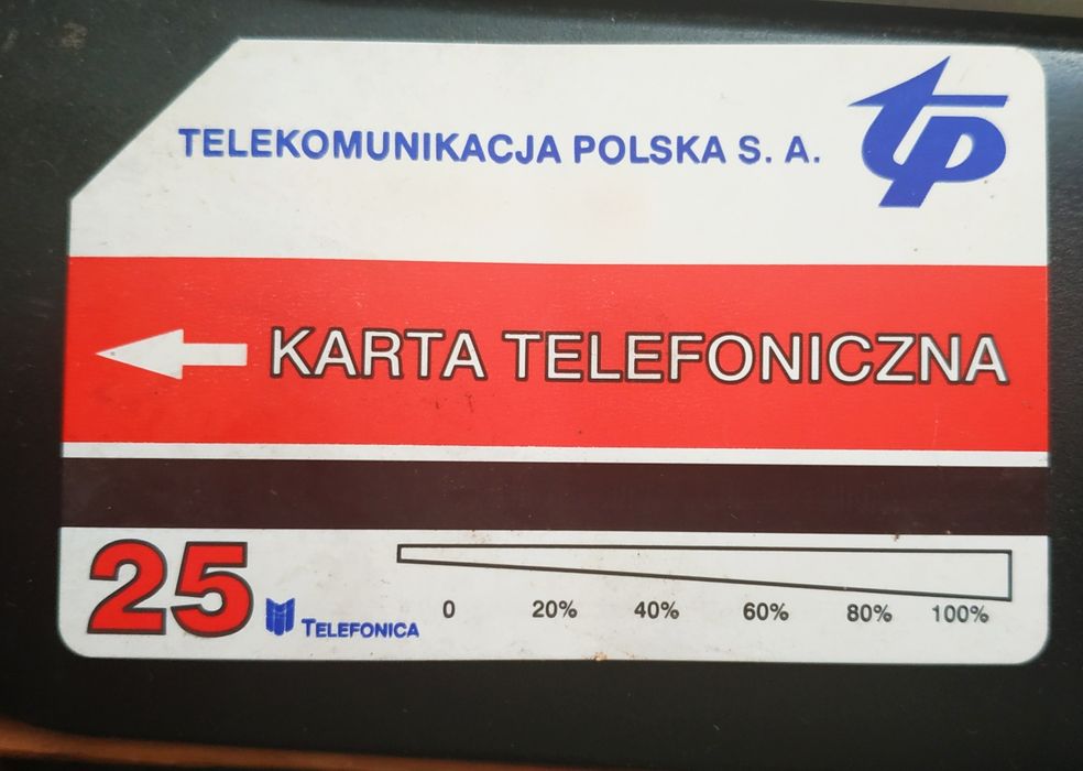 Karta telefoniczna z papieżem Janem Pawłem II 1997