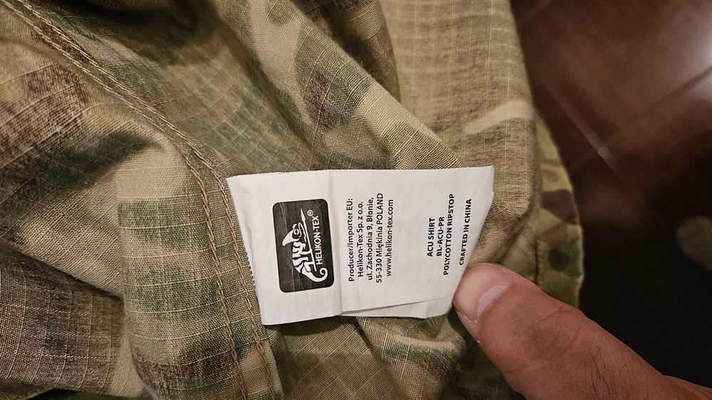 Bluza ACU 2XL, Helikon, Camogrom, jak nowa!