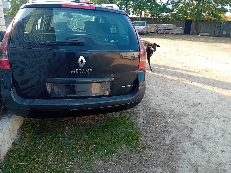 Mala megane capot paraxoques portas hoticas frete radiador e outros co