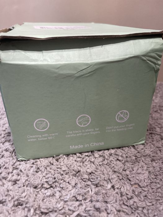 Elektryczny rozdrabniacz-siekacz-szczotka do warzyw Bezprzewodowy