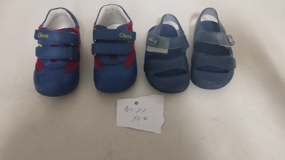 Calçado menino número 21