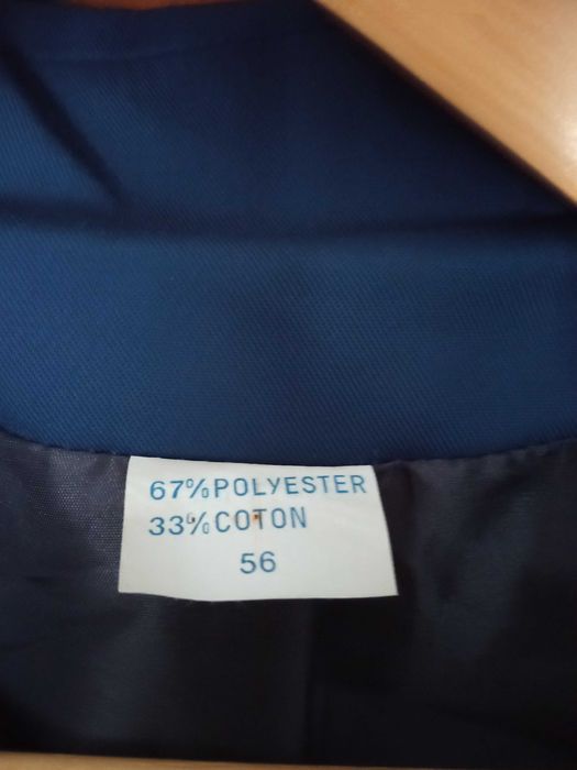 Blazer cruzado estilo náutico naval casaco marinheiro marinha