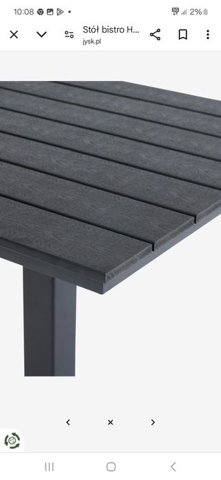 Stół ogrodowy bistro 70x70 cm