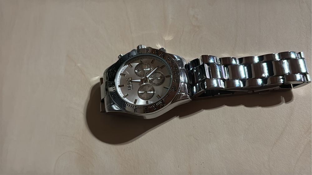 Zegarek srebrny hugo boss
