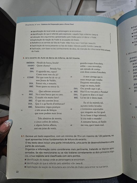 Livro de preparação para a prova final 9°ano