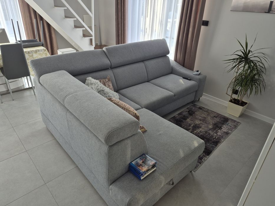 Narożnik z funkcją spania