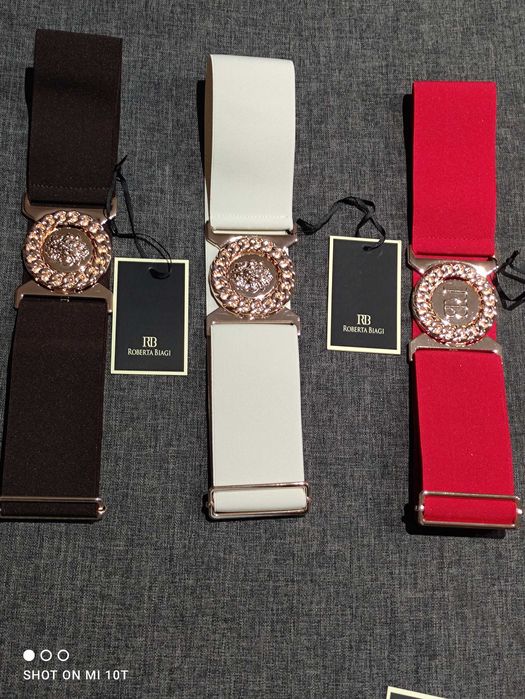 Paski Włoskiej marki ROBERTA BIAGI