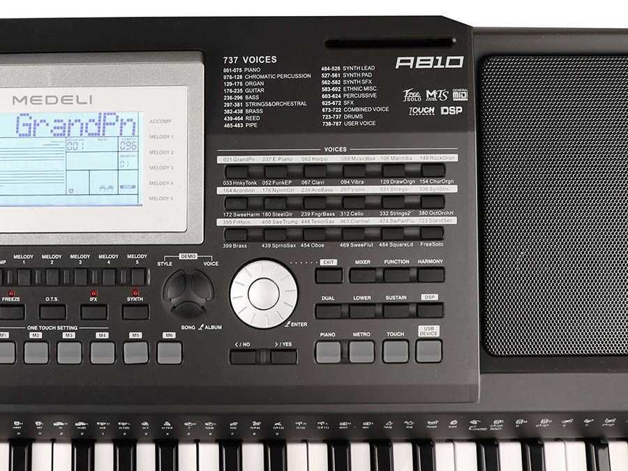 Medeli A810 keyboard A-810 aranżer HIT! jak Kurzweil