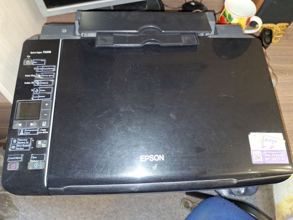 Принтер Epson TX 210 з системой СНПЧ