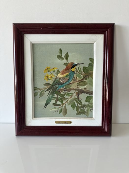 Quadro Original a Óleo – Ferreira Pinto – Ave / Natureza