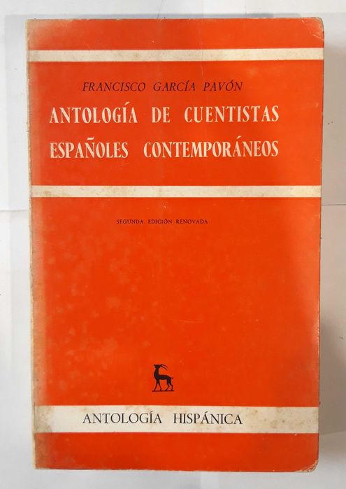 Livro - Ref CxC - Antología de Cuentistas Españoles Contemporáneos