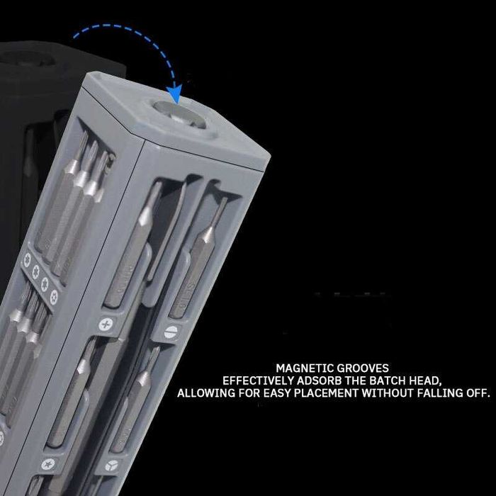 Викрутки Screwdriver set 44 in 1 магнитный набор prof закалённых бит