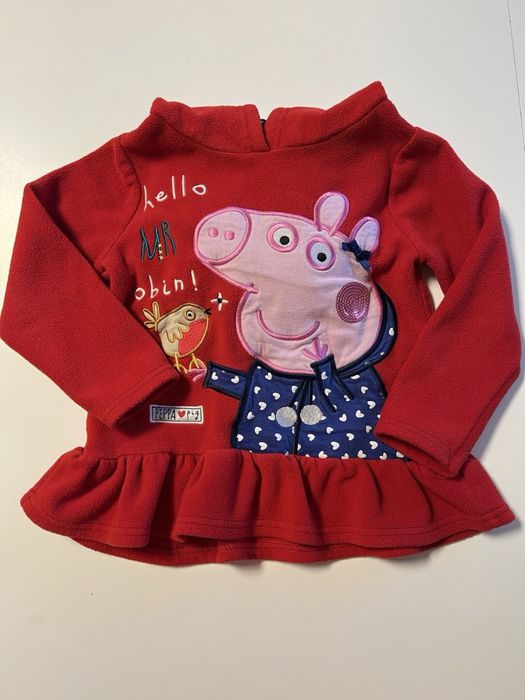 Bluza polar dla dziewczynki Świnka Peppa 98/104