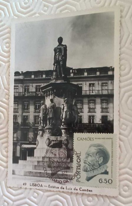 Postal Máximo IV Cent. Morte de Camões