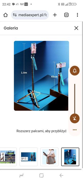 Selfie stick Ulanzi MA09 nowy