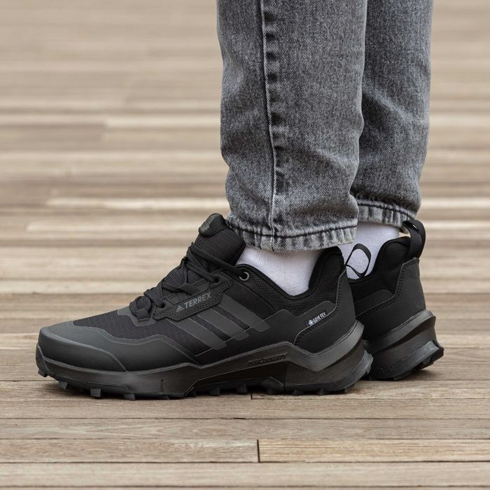 Кросівки Adidas Terrex AX4 Gore-Tex All Black premium | Кроссовки Адидас чоловічі