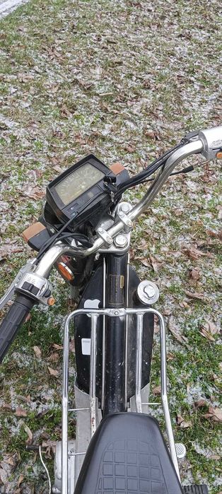 Мопед DELTA на ходу