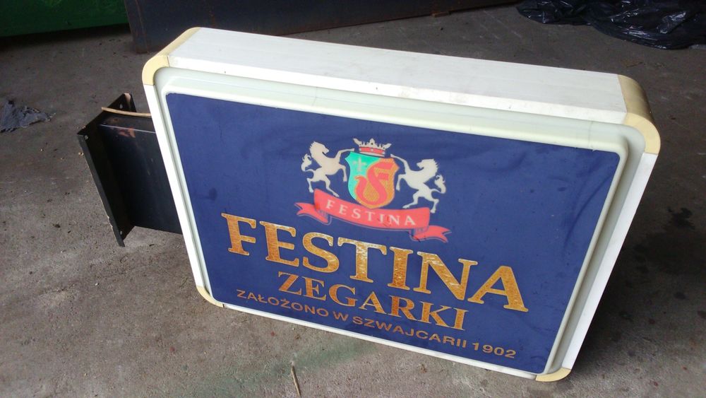 Reklama świetlna , platfon,  85x65