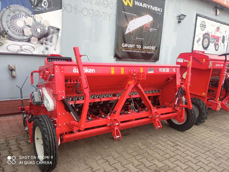 Siewnik zbożowy ozdoken Pertum s-300 2 talerzowy