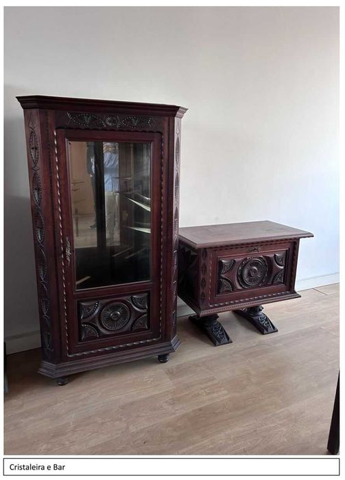 Mobília de sala completa ESTILO BASCO