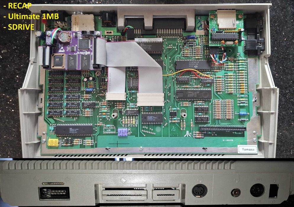 Atari XL/XE/XEGS, Amiga, Spectrum, Amstrad recap, naprawa, modyfikacje
