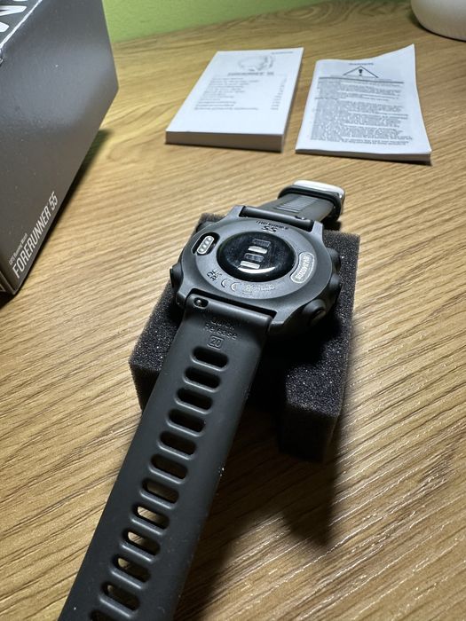 GWARANCJA - Czarny garmin forerunner 55 stan idealny