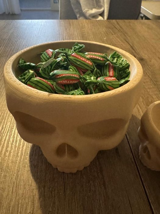 Taças caveira feita em impressão 3D