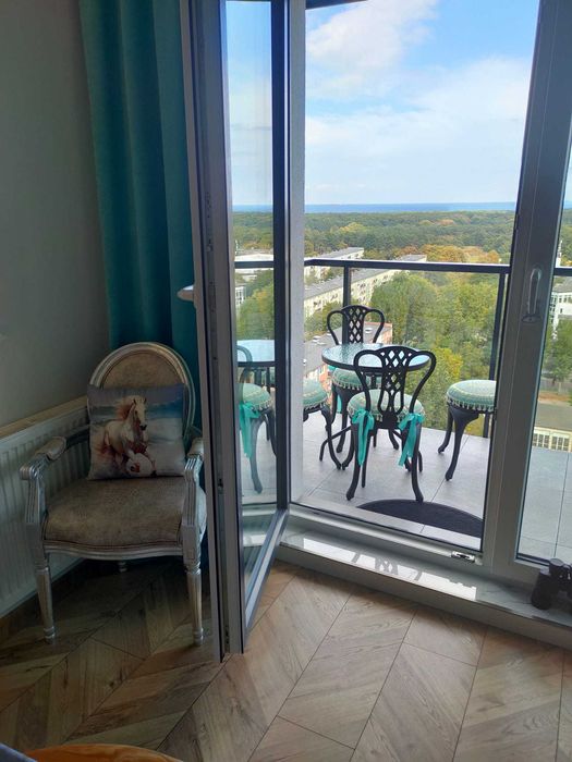 Apartament z widokiem na morze