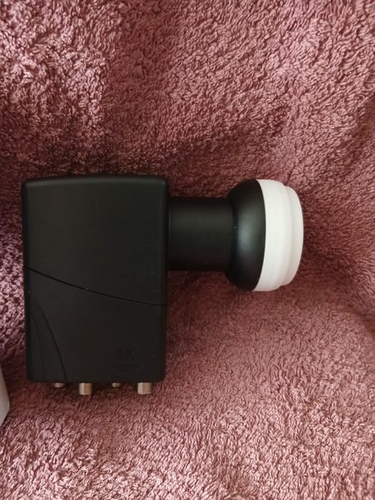 Schwaiger LNB4 10,70-12,75 GHz czarny  przetwornik częstotliwości redu