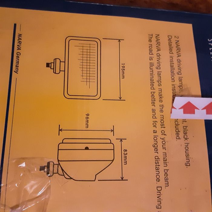 Противотуманные винтажные фары Германия