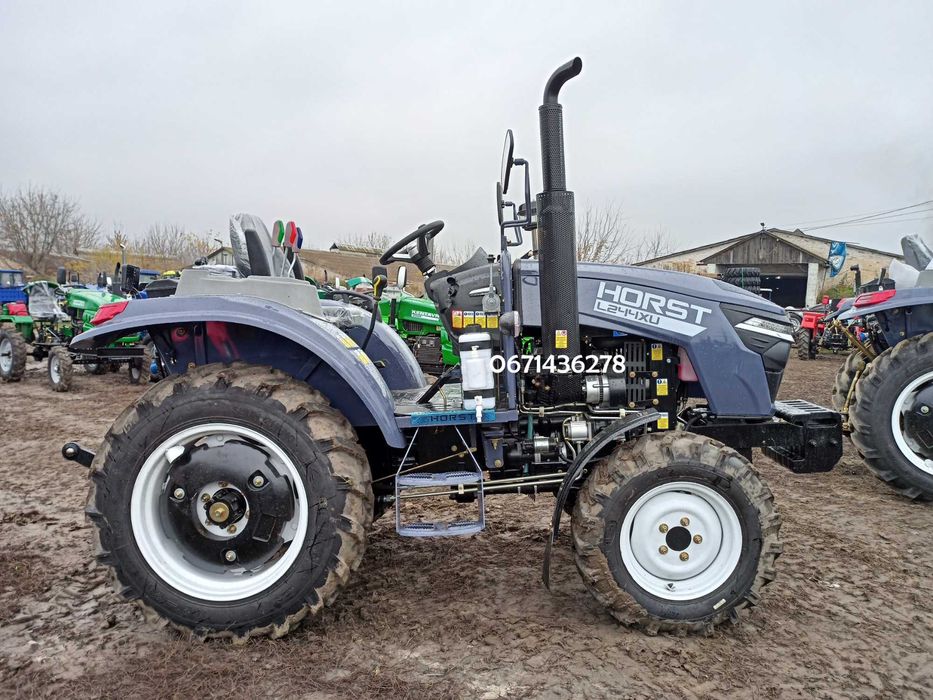 Мінітрактор HORST L 244 XU двигун КМ385 Примусова гідр Доставка Кредит
