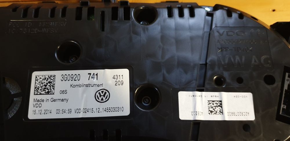 Quadrante Passat B8 2015