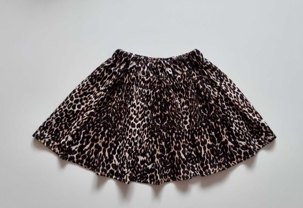 Dziecięca Spódniczka w Panterkę na Gumce 74/80 9-12 miesięcy NOWA