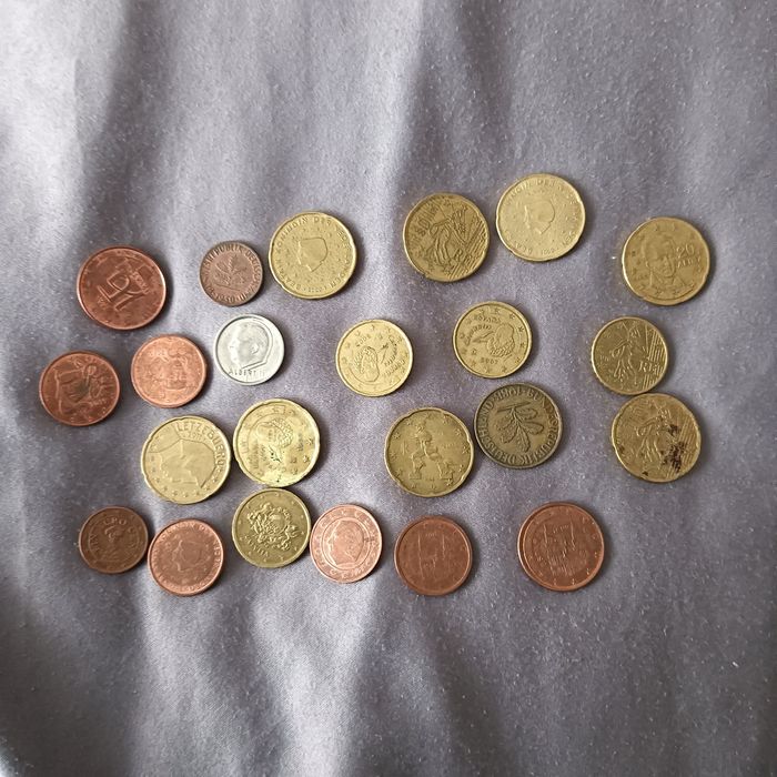 Stare monety  euro centy