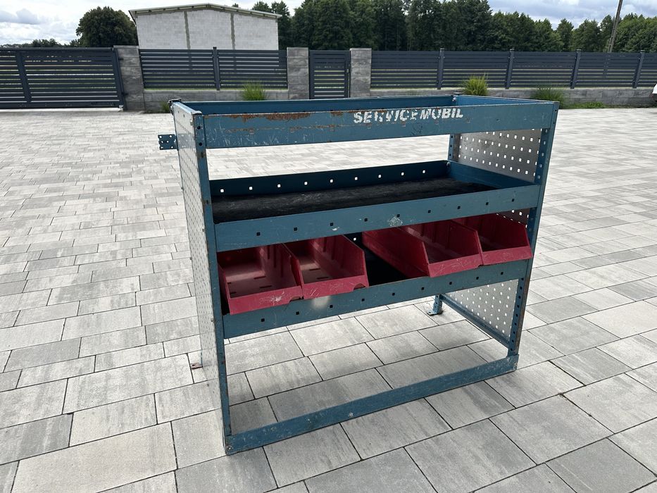 2 Regały  do busa /zabudowa watsztatowa Modul-Systeme